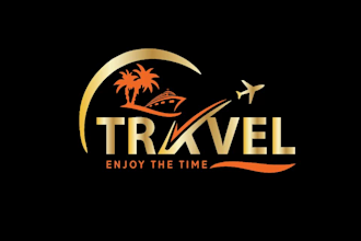 design creative travel agency, tourism, resort and vacation logo