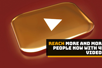 create 4k youtube video using blog or an article