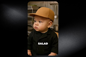create a viral ai baby video podcast, baby talking podcast