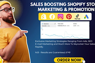 boost shopify sales, do shopify marketing promotion, shopify cro