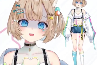 design and rig male or female live2d vtuber model live2d anime vtuber for stream