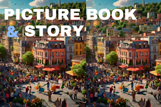 write edit your children kids picture book storybook illustration as illustrator