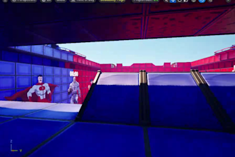 create custom fortnite red vs blue maps