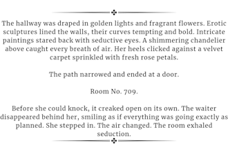 write romantic, seductive and mysterious short stories