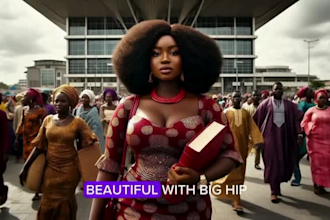 create stunning african folktales ai art story video 3d folktales animation