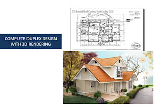 do full architectural plans for permit