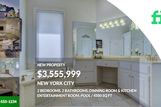 create a beautiful real estate video promo