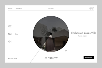 design hotel booking short term rental airbnb logistic vacation website