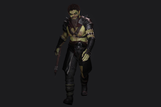 make you 3d fantasy character or creature or monster or devil for game