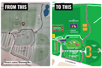 draw a high resolution illustrator vector map