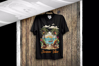 create custom t shirt designs by ai midjourney