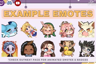 create custom emotes for twitch, youtube, kick or discord