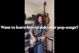 provide guitar lessons backed with music theory for beginners