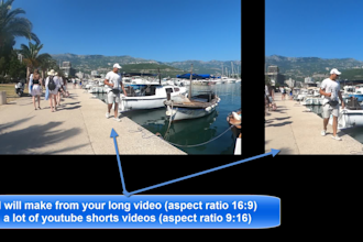 make a lot of youtube shorts from your long video
