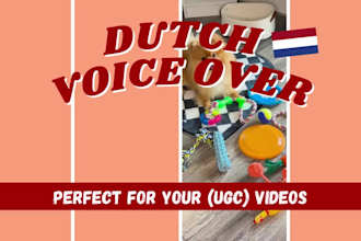 be your female dutch voice over