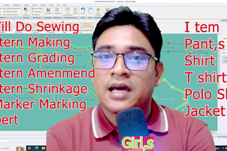 do accurate multi size sewing pattern grading as an expert