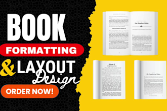 do book, paperback formatting, book typesetting, interior layout