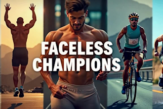 do 10 cashcow faceless channel sports video bodybuilding fitness motivation