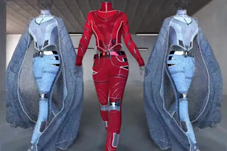 create realistic 3d clothing with detailed textures and animations