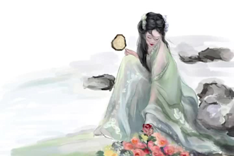 do watercolor style illustration for you