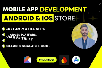 develop android apps using kotlin, firebase and rest apis