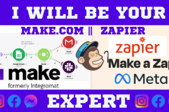 do zapier facebook ads make com google sheets airtable mailchimp webhook API