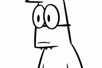 animate custom stickman fight scenes, 2d stick figure animation explainer videos