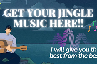 create a music jingle, theme song, intro outro