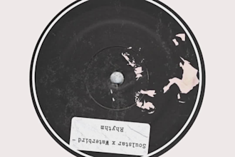 create a spinning vinyl record design