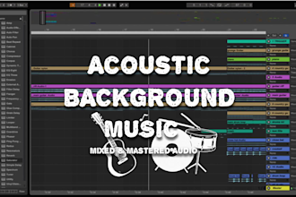 compose and produce background music