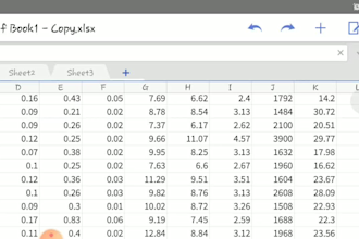 do data calculation of excel
