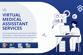 be your professional medical scribe and virtual assistant
