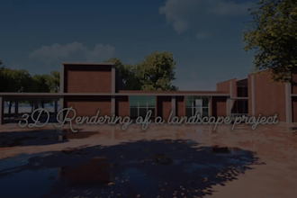 do 3d visualization, 3d render, and animation