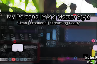 mix and master your chillhop, lofi or downtempo track