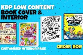 design KDP low content book covers interior riddle book worksheet