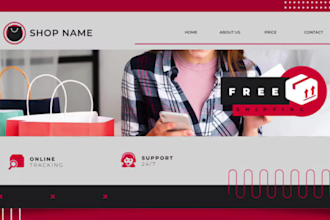 develop a professional shopify ecommerce website or redesign your shopify store