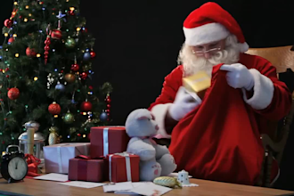 do a santa claus voice over for you