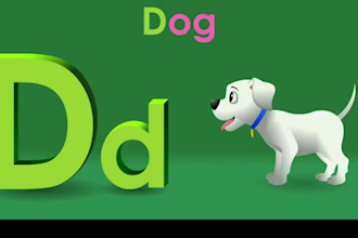 3d kids animation, 3d cartoon animation, kids nursery rhymes, animated character