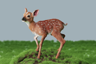 do 3d animal animation, 3d animal model, cgi, 3d animal model