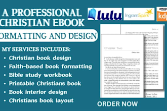 design, format christian ebook, daily devotion, prayer book journal amazon kdp