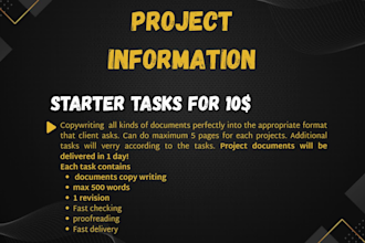 professional and experienced copywriter