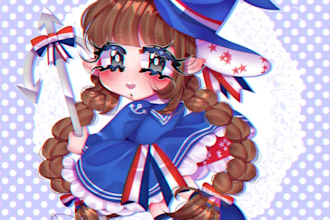 draw and animate fullbody anime and furry chibi
