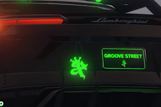 customize a fivem livery, cars glowing, animated lights