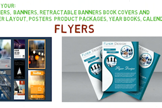 design awesome flyer and brochure