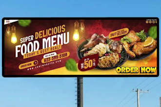 design outdoor sign, shop front, signboard, creative billboard real estate sign