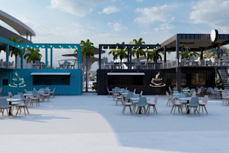 design a professional 3d plan, amusement park visualization