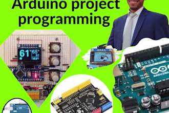 develop arduino, esp32 programming projects, and iot project