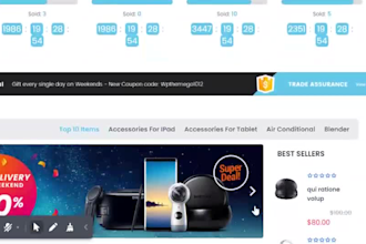 build multi vendor ecommerce website marketplace website