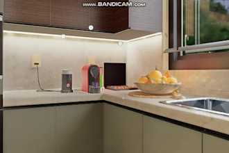 design kitchen 3d renders and working drawings