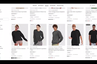 design redesign fourthwall website print on demand store product listing seo